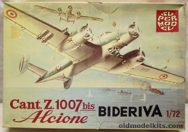 Supermodel 1/72 Cant. Z-1007 bis 'Alcione' Bideriva - (Z1007), 10-006 plastic model kit